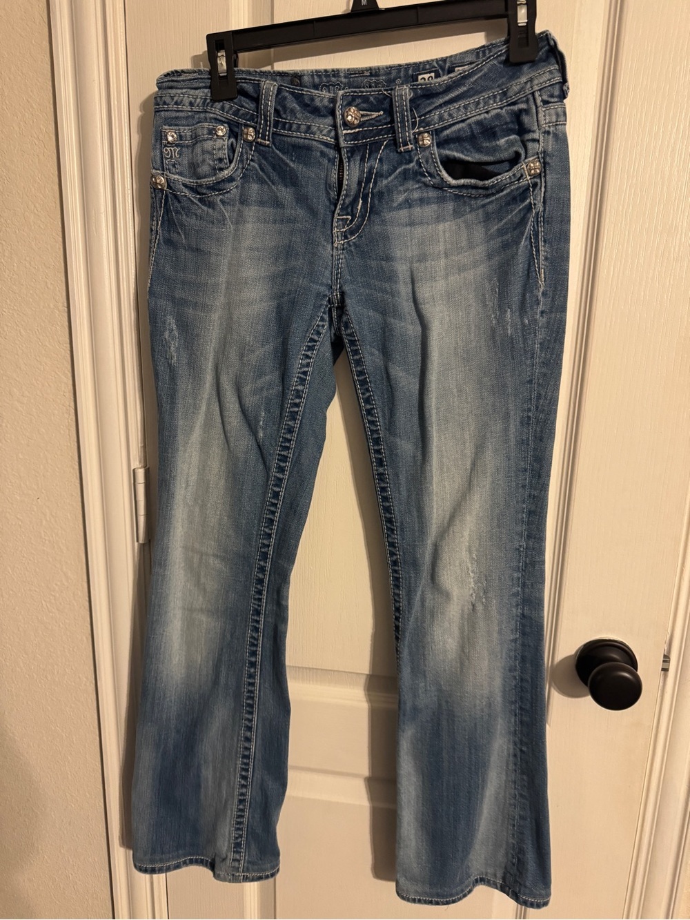 Miss Me Light Blue Flare Jeans